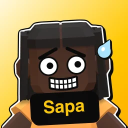 The Sapa app icon: a worried face above a sign that says Sapa
